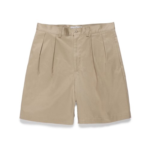 他の写真1: WACKO MARIA/DOUBLE PLEATED CHINO SHORT TROUSERS（BEIGE）［ツータックチノショーツ-24春夏］