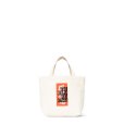 画像1: BlackEyePatch/HWC LABEL TOTE BAG SMALL（OFF WHITE） (1)