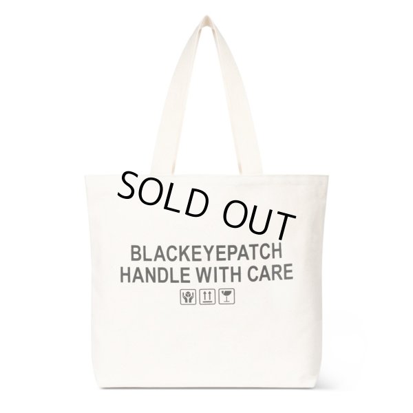 画像2: BlackEyePatch/HWC LABEL TOTE BAG LARGE（OFF WHITE）