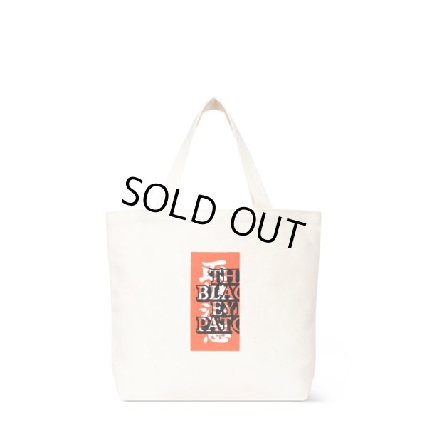 画像1: BlackEyePatch/HWC LABEL TOTE BAG MEDIUM（OFF WHITE）