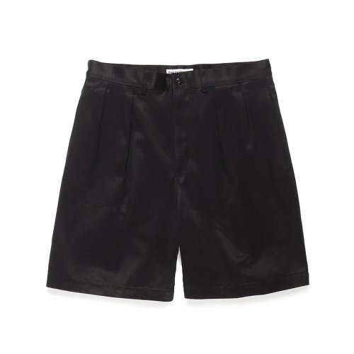 他の写真1: WACKO MARIA/DOUBLE PLEATED CHINO SHORT TROUSERS（BLACK）［ツータックチノショーツ-24春夏］