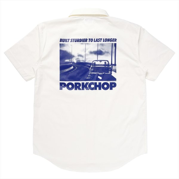 画像1: PORKCHOP/2nd C-10 PHOTO SHIRT（OFF WHITE）［フォトシャツ-24春夏］