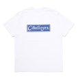 画像1: CHALLENGER/BAR LOGO TEE（WHITE）［プリントT-24秋冬］ (1)