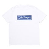 CHALLENGER/BAR LOGO TEE（WHITE）［プリントT-24秋冬］