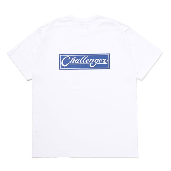 画像1: CHALLENGER/BAR LOGO TEE（WHITE）［プリントT-24秋冬］