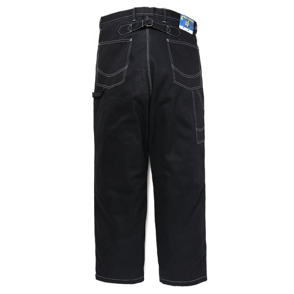 画像2: CHALLENGER/SUPERIOR PAINTER WARM PANTS（BLACK）［ペインターウォームパンツ-24秋冬］