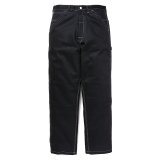 CHALLENGER/SUPERIOR PAINTER WARM PANTS（BLACK）［ペインターウォームパンツ-24秋冬］