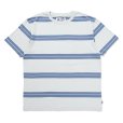 画像1: CHALLENGER/CLASSIC BORDER TEE（IVORY/BLUE GRAY）［クラシックボーダーT-24秋冬］ (1)