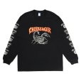 画像1: CHALLENGER/L/S SCORPION TEE（BLACK）［プリント長袖T-24秋冬］ (1)