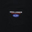 画像3: CHALLENGER/SAILOR LOGO POCKET TEE（BLACK）［刺繍ポケT-24秋冬］ (3)