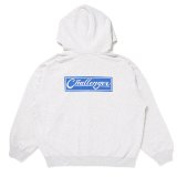 CHALLENGER/BAR LOGO ZIP HOODIE（GRAY）［ジップフーディー-24秋冬］