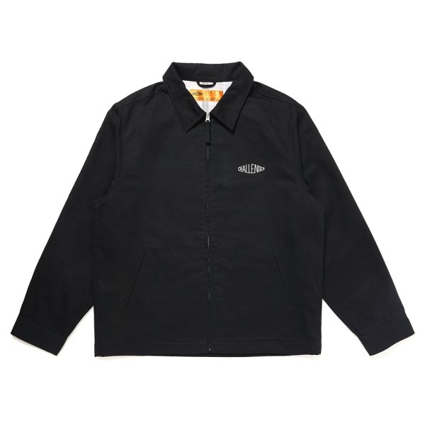 画像1: CHALLENGER/UTILITY WORK JACKET（BLACK）［ユーティリティーワークJKT-24秋冬］