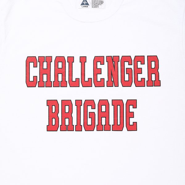 画像3: CHALLENGER/COLLEGE LOGO TEE（WHITE）［プリントT-24秋冬］