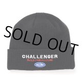 CHALLENGER/SAILOR KNIT CAP（BLACK）［セーラーニットキャップ-24秋冬］