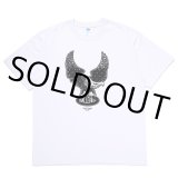 CHALLENGER/OVAL EAGLE TEE（WHITE）［プリントT-24秋冬］