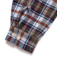 画像6: CHALLENGER/COUNTRY PLAID SHIRT（LT BLUE/ORANGE）［カントリーチェックシャツ-24秋冬］