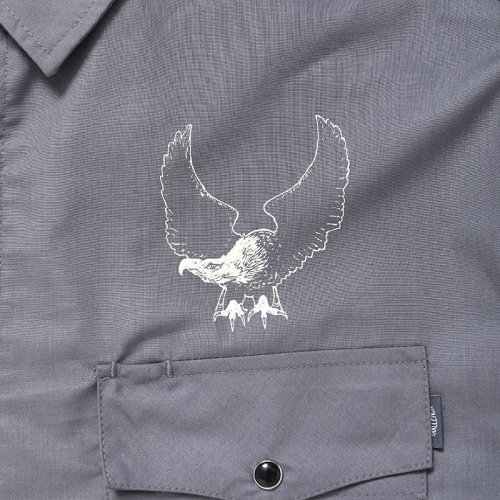 他の写真3: CHALLENGER/OVAL EAGLE PRINTED SHIRT（CHARCOAL GRAY）［オーバルイーグルシャツ-24秋冬］