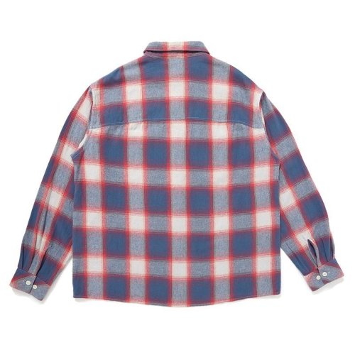 他の写真2: CHALLENGER/SHADOW PLAID SHIRT（BLUE/RED）［シャドウチェックシャツ-24秋冬］