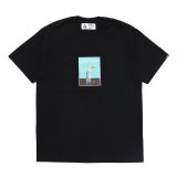 CHALLENGER/SUNRISE TEE（BLACK）［プリントT-24秋冬］