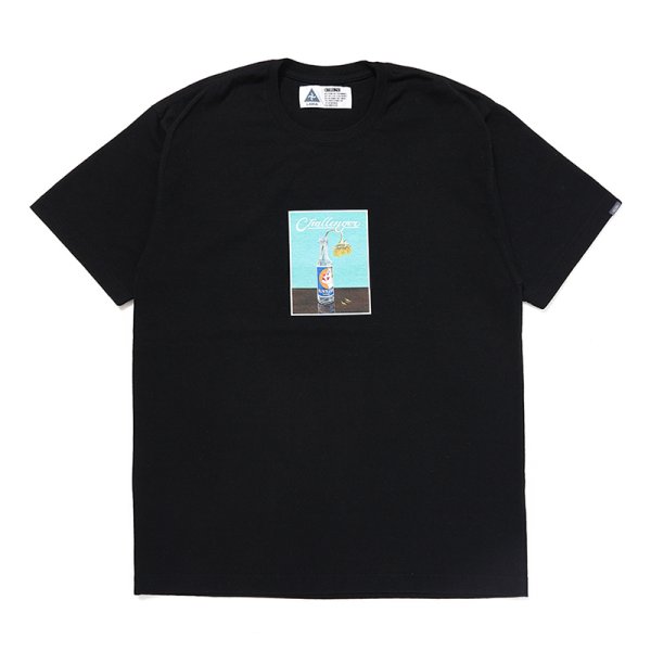 画像1: CHALLENGER/SUNRISE TEE（BLACK）［プリントT-24秋冬］