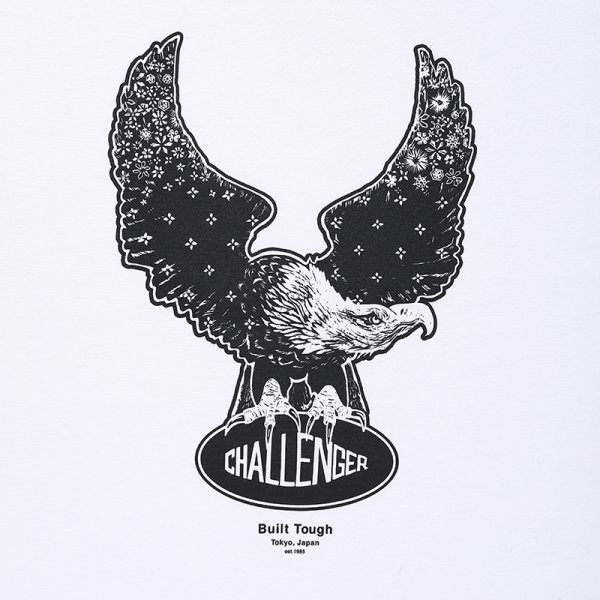 画像3: CHALLENGER/OVAL EAGLE TEE（WHITE）［プリントT-24秋冬］