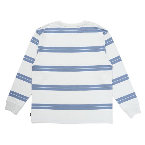 他の写真2: CHALLENGER/L/S CLASSIC BORDER TEE（IVORY/BLUE GRAY）［クラシックボーダー長袖T-24秋冬］