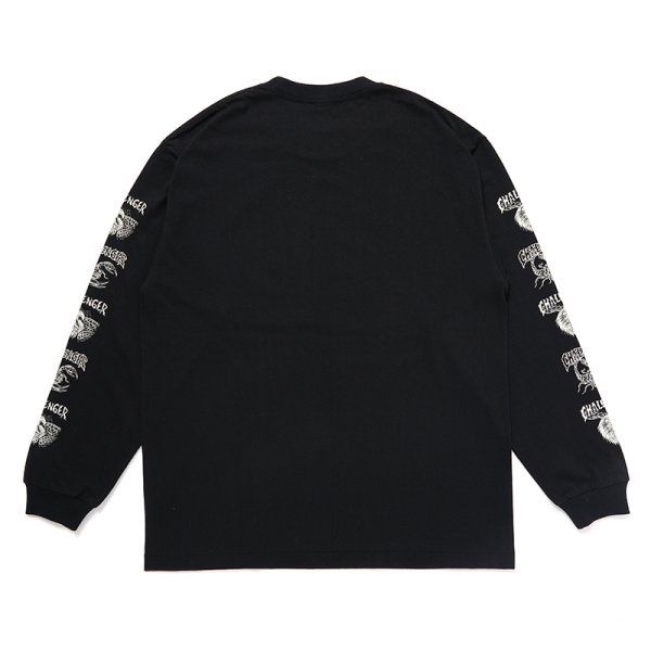 画像2: CHALLENGER/L/S SCORPION TEE（BLACK）［プリント長袖T-24秋冬］