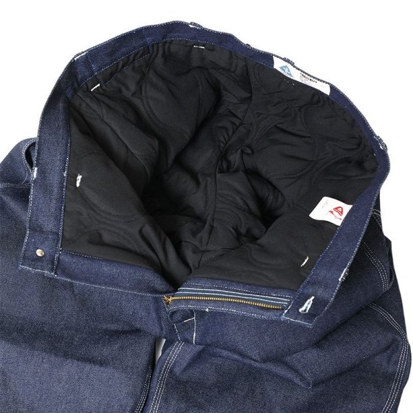 画像3: CHALLENGER/SUPERIOR PAINTER WARM PANTS（BLACK）［ペインターウォームパンツ-24秋冬］