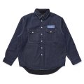 CHALLENGER/DENIM LINING SHIRT（INDIGO）［デニムライニングシャツ-24秋冬］