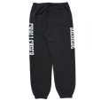 画像2: CHALLENGER/COLLEGE SWEAT PANTS（BLACK）［カレッジスウェットパンツ-24秋冬］ (2)