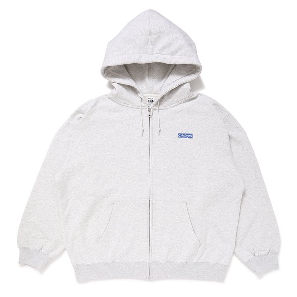 画像2: CHALLENGER/BAR LOGO ZIP HOODIE（GRAY）［ジップフーディー-24秋冬］