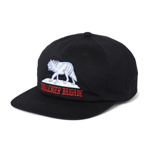 他の写真1: CHALLENGER/WOLF BRIGADE CAP（BLACK）［ウルフブリゲイドキャップ-24秋冬］