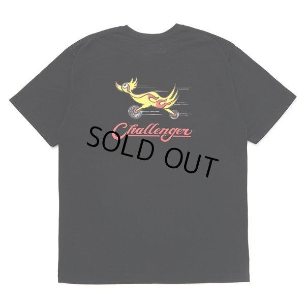 画像1: CHALLENGER/FIRE BIRD TEE（BLACK）［プリントT-24秋冬］