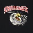 画像4: CHALLENGER/L/S EAGLE HEAD TEE（BLACK）［プリント長袖T-24秋冬］ (4)