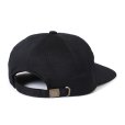 画像2: CHALLENGER/WOLF BRIGADE CAP（BLACK）［ウルフブリゲイドキャップ-24秋冬］ (2)