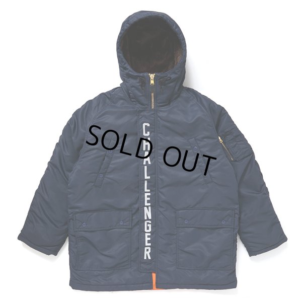 画像1: CHALLENGER/CLASSIC FLIGHT JACKET（NAVY）［クラシックフライトJKT-24秋冬］