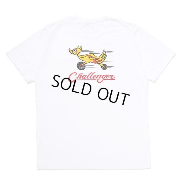 画像1: CHALLENGER/FIRE BIRD TEE（WHITE）［プリントT-24秋冬］