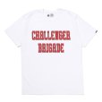 画像1: CHALLENGER/COLLEGE LOGO TEE（WHITE）［プリントT-24秋冬］ (1)