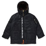 CHALLENGER/CLASSIC FLIGHT JACKET（BLACK）［クラシックフライトJKT-24秋冬］