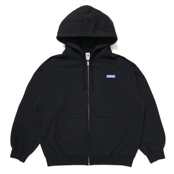 画像2: CHALLENGER/BAR LOGO ZIP HOODIE（BLACK）［ジップフーディー-24秋冬］