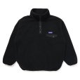 画像1: CHALLENGER/PULLOVER LOGO FLEECE（BLACK）［プルオーバーロゴフリース-24秋冬］ (1)