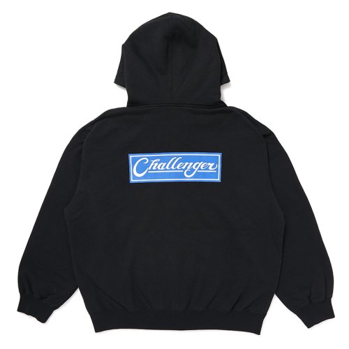 他の写真2: CHALLENGER/BAR LOGO ZIP HOODIE（BLACK）［ジップフーディー-24秋冬］