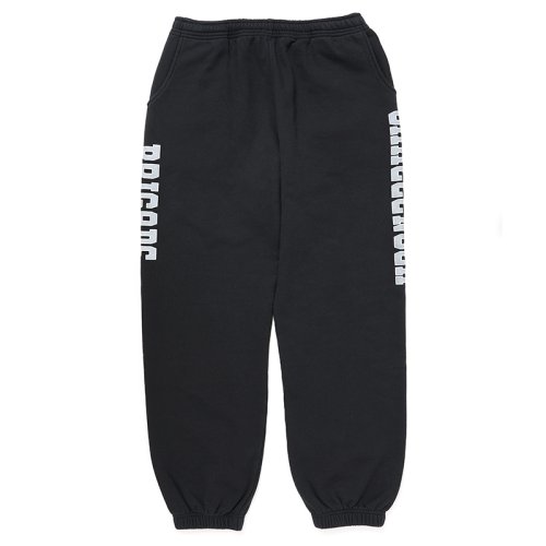 他の写真1: CHALLENGER/COLLEGE SWEAT PANTS（BLACK）［カレッジスウェットパンツ-24秋冬］