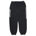 CHALLENGER/COLLEGE SWEAT PANTS（BLACK）［カレッジスウェットパンツ-24秋冬］