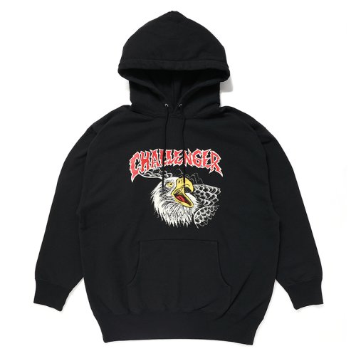 他の写真1: CHALLENGER/EAGLE HEAD HOODIE（BLACK）［プルオーバーパーカー-24秋冬］