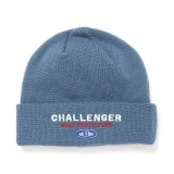 CHALLENGER/SAILOR KNIT CAP（BLUE GRAY）［セーラーニットキャップ-24秋冬］