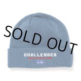 CHALLENGER/SAILOR KNIT CAP（BLUE GRAY）［セーラーニットキャップ-24秋冬］