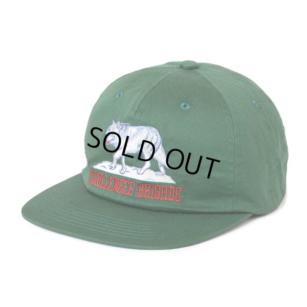 画像1: CHALLENGER/WOLF BRIGADE CAP（GREEN）［ウルフブリゲイドキャップ-24秋冬］