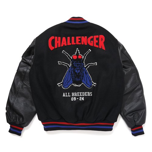 他の写真2: CHALLENGER/15th VARSITY JACKET（BLACK）［15周年ヴァーシティJKT-24秋冬］