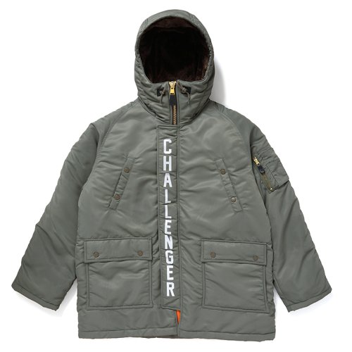 他の写真1: CHALLENGER/CLASSIC FLIGHT JACKET（OLIVE）［クラシックフライトJKT-24秋冬］